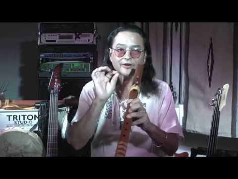 Native American Flute Tutorial #1 - Your First Note