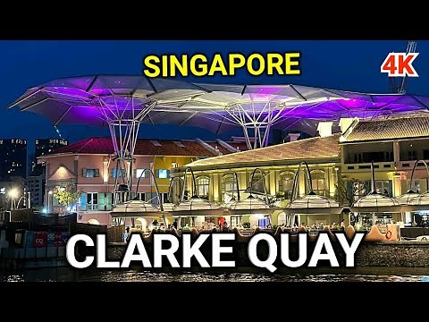 Explore Singapore's Most Vibrant Nightlife Areas - Clarke Quay And Boat Quay!
