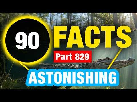 90 Amazing Facts | Mind Blowing World Facts