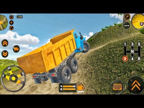 Backhoe Loader JCB Simulator Gameplay - Indian Vehicle Truck JCB Driving - Android Gameplay