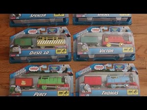 6 Newly Re-designed Thomas & Friends Trackmaster Toy Trains
