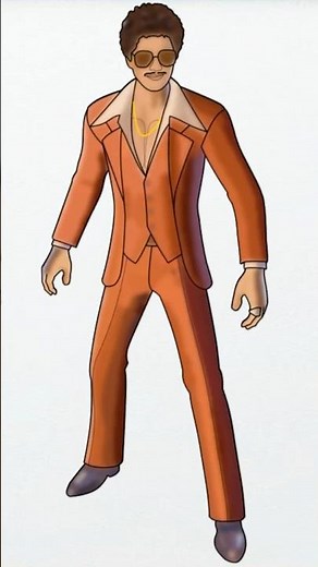 How to draw BRUNO MARS - Fortnite skin