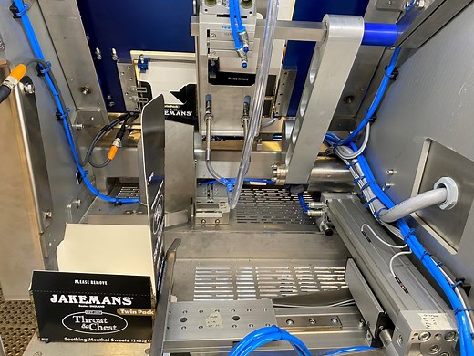 Crash lock carton, crash lock erector, crash lock carton erector, Tray Denester, Tray denesting, — Partners in Packaging (Machine Systems) Ltd