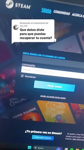Cómo recuperar tu cuenta de Steam fácilmente