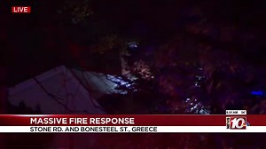 23K views · 134 reactions | Neighbors say they heard a possible explosion in Greece before emergency crews arrived. A house is now damaged. See our full live report in this story for what we know. https://www.whec.com/top-news/streets-near-stone-road-in-greece-shut-down-for-emergency-response/ | WHEC TV | Facebook