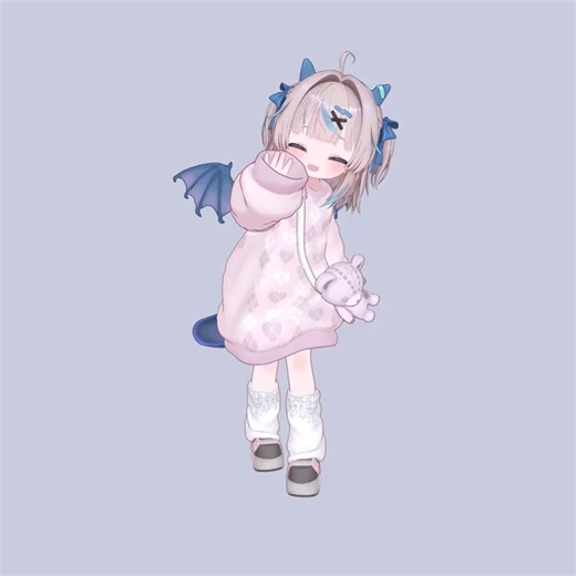 📢対応追加 のお知らせ✨まいごぐま 衣装 にリュミィちゃん対応が追加されました🐻♥🐻これで全９アバター対応に♪FULL PACKお持ちの方は BOOTHからダウンロードできます✨全色 EXMenu からお着換えOK✨くつを脱いでルームウェアにも...♡リンクはリプへ#リュミィ3D #910neco #VRChat