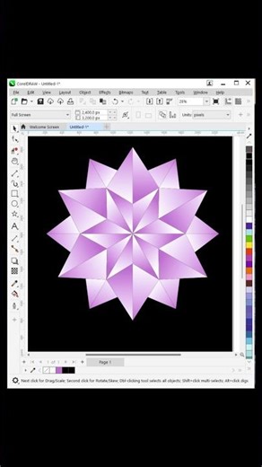 Coreldraw Tutorial - Awesome 3D Design 🔥
