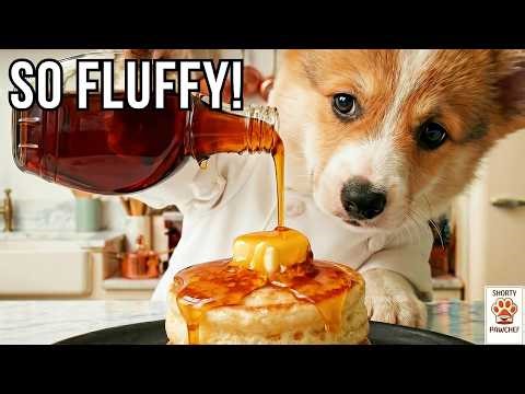 The Ultimate Soufflé Pancake Recipe | Satisfying ASMR by Pawchef 🥞✨