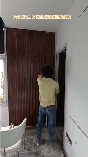 How to installation PVC Wall Panel || PVC Wall Panel Design