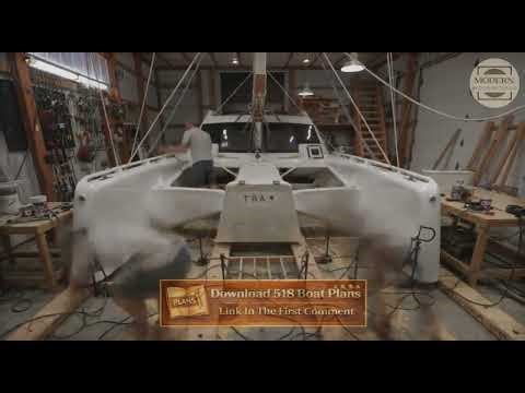 Learn the Cruising Catamaran DIY Process Full Build Plans