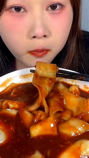 Eating Noodles Spicy Yummy Asmr Mukbang