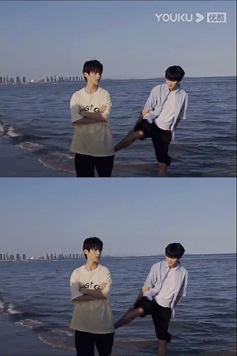 Who don't wanna go to the beach🤣 #优酷 #YOUKU #当我飞奔向你 #WhenIFlyTowardsYou #shorts