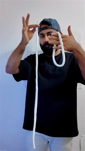 Rope loop magic #tricks #magic