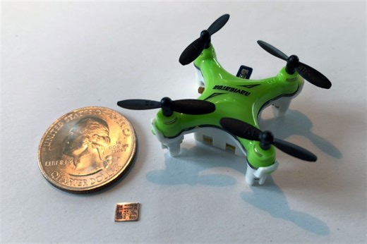 Drones as Small as Honeybees Can Now Navigate Due to Chip Upgrade