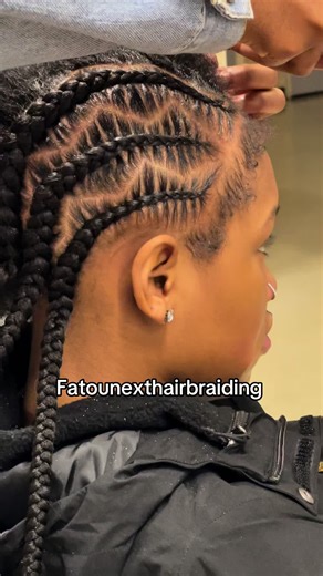 #BraidsOnFleek #BraidTok #AfricanBraids #HairTransformation #SalonVibes