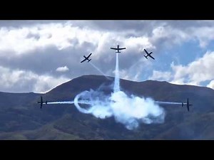 T-6 Texan II Black Falcons Display RNZAF