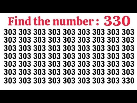 Find the number: 330. Live,🔴