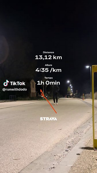 Partie 112 | c’était une sortie d’1h ou un braquage?? promis demain j’fais un p’tit vlog🥴| strava: Doriann Delapierre | ig: runwithdodo 🎽 1 vidéo par jour jusqu’au Marathon de Paris 📅 On se retrouve chaque jour jusqu’au 12 avril. #running #happy #dancechallenge #fyp #strava