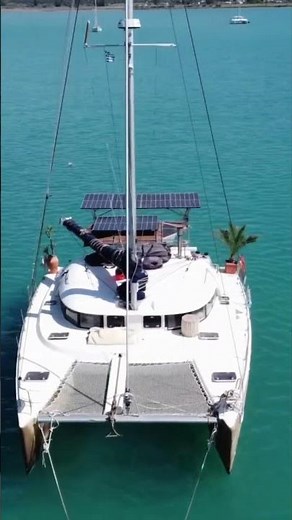 The BEST LAGOON CATAMARAN!! Boat Tour UNIQUE Sailing Boat Elena and Ben