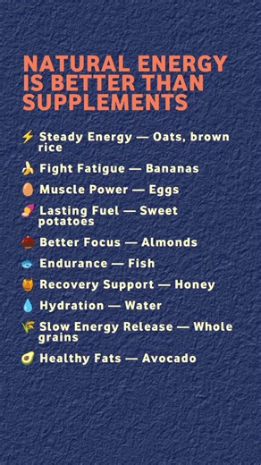 Natural Energy Foods That Work Better Than Supplements | Boost Energy Naturally