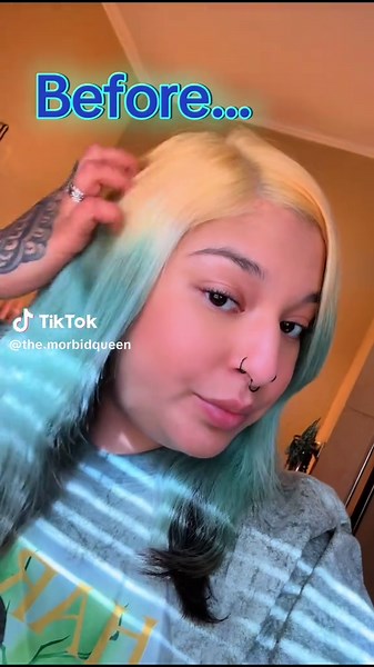 @ManicPanicNYC 💜💙🩵 happy to be back to normal! Colors used : #atomicturquoise #ultravioletmanicpanic #enchantedforestmanicpanic #lolayoung