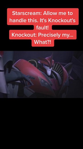 Transformers Robots in Disguise: Starscream Possessed a Robot Schoolgirl