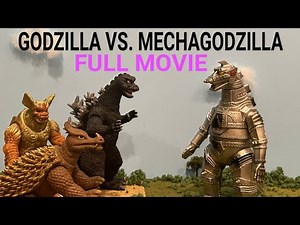 GODZILLA VS. MECHAGODZILLA FULL MOVIE (Stop motion animation)