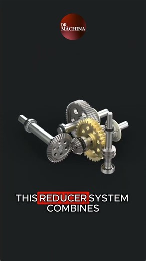 Bevel Gear + Worm Gear Reducer | Industrial Speed Reduction System #gearbox #wormgear #engineering