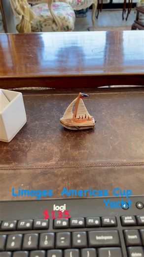 Don’t you just love the cleverness of these little French boxes. #limoges #frenchporcelain #limogesbox #yachting #americascup #collectibles #vintage #antiques #shopsmall #shoptiny #buysmall #lovelittle #precioustreasures | Freighthouse Design and Consign