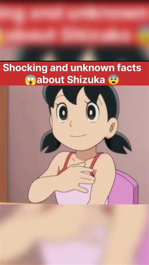 Shocking facts about Shizuka😱😨😮😯😯😱😑#doraemon #shizuka #animestory #nobita #mysterysolver