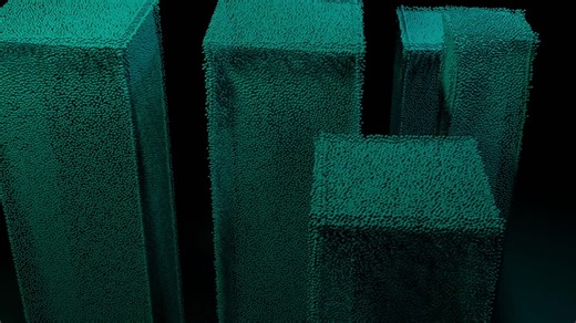 Cubos 3d abstratos | Vídeo stock Gratuito