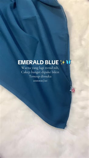Trending Emerald Blue Color in Fashion