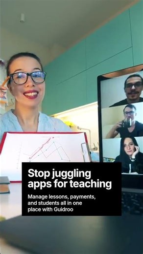 Guidroo: Simplifying Lessons, Payments, Students