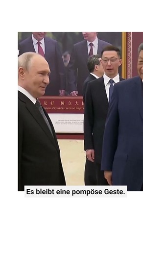 Putin receives XXL surprise in China