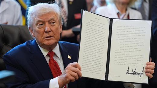 'We have people begging for me to do this': Trump signs order that could reclassify marijuana