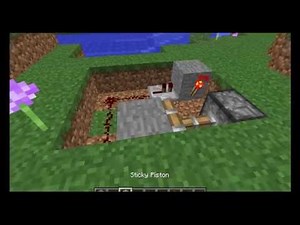 How To Make A Fall Trap In Minecraft! (TheEpicAxeGuy Tutorial)