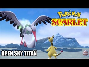 Pokemon Scarlet - Open Sky Titan (Flying Badge) [Nintendo Switch]