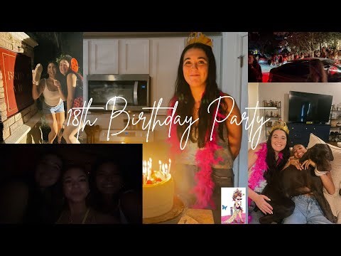 My Fancy Nancy themed 18th birthday!