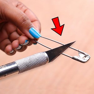 609K views · 2.8K reactions | Best out of waste Safety pins Craft Idea! DIY Room Decor | Artkala4u | Facebook