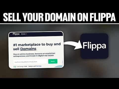 How To Sell Your Domain On Flippa 2025! (Full Tutorial)
