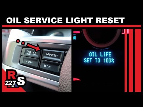 How to Reset Oil Service Indicator (2011-2014 Mustang)
