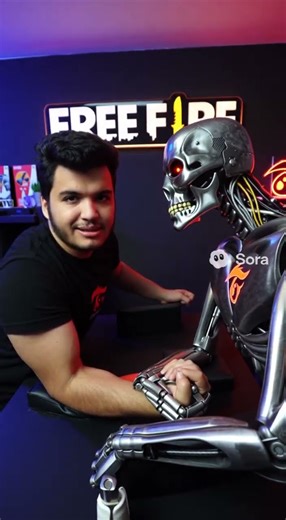 MAN VS ROBOT FREE FIRE #FreeFire #free_fire #free_fire_lover #freefirebrasil #freefirethofficial