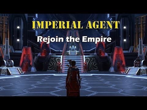 SWTOR: Onslaught. Imperial Agent. Rejoin the Empire