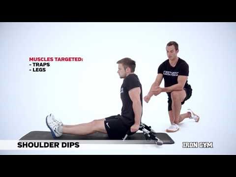 Shoulder Dips - IRON GYM® Training Academy