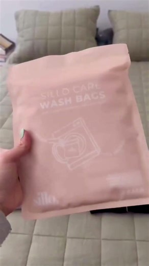 How I Protect My Delicates in the Wash | Sillo Care Laundry Wash Bag #laundry #laundryday