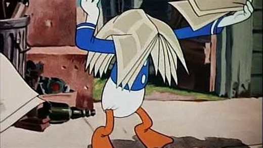 Donald Duck Cured Duck 1945
