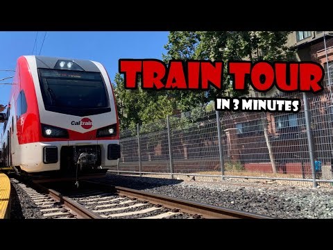 Caltrain STADLER KISS Tour!