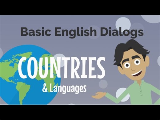 Vocabulary Tutorial - Countries and Languages