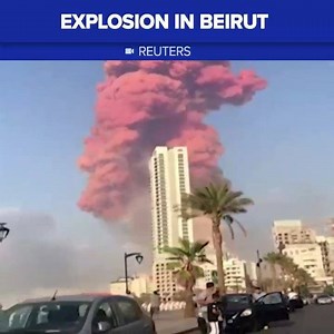 A huge explosion in port warehouses in Beirut killed more than 70 people, injured nearly 4,000, and sent shockwaves that shook the Lebanese capital. Lebanon's Pres. Michel Aoun says 2,750 tons of ammonium nitrate had been stored for six years at the port without safety measures and said it was unacceptable. (via Reuters) | ONE News