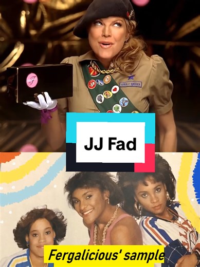 Fergie's sample of JJ Fad's Supersonic #fyp #jjfad #fergalicious #supersonic #hiphopsamples